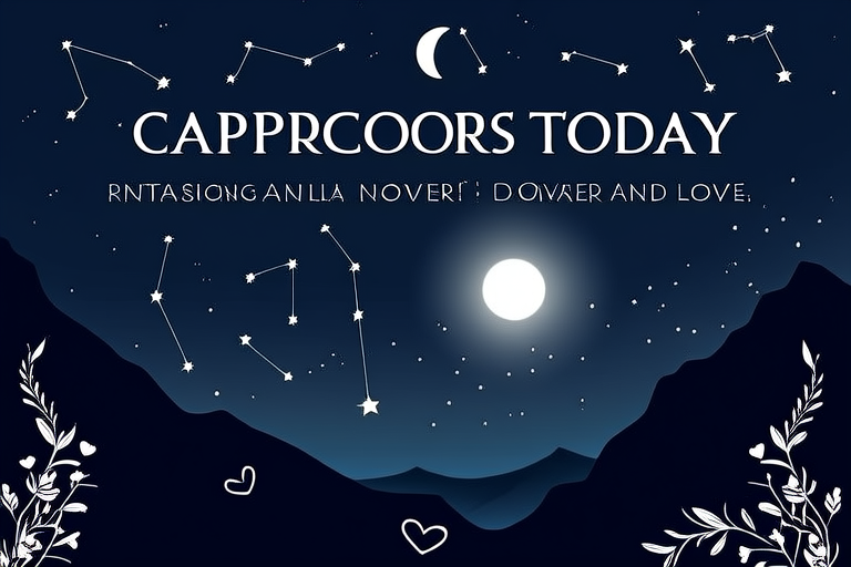 Capricorn Horoscope Today: A Journey Through Love and Destiny